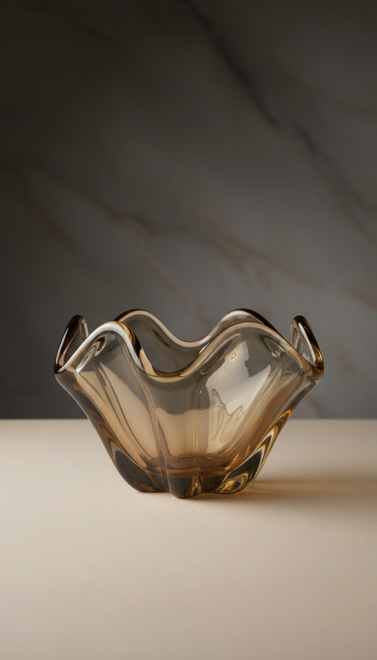 Midcentury French Glass Carafe
