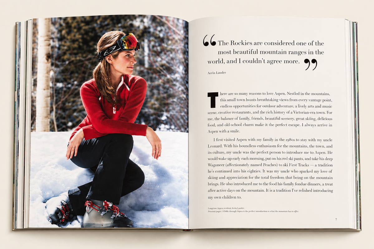 Assouline Aspen Style Book by Aerin Lauder